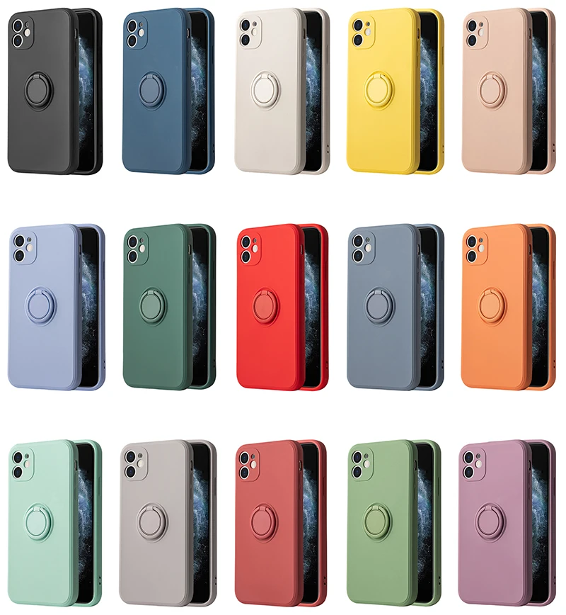 Luxury Ring Holder Soft TPU Silicone Cell Mobile Phone Case Cover with Microfiber for iPhone 12 Mini 13 Pro Max Funda, Colourful
Luxury Ring Holder Soft TPU Silicone Cell Mobile Phone Case Cover with Microfiber for iPhone 12 Mini 13 Pro Max Funda, Colourful