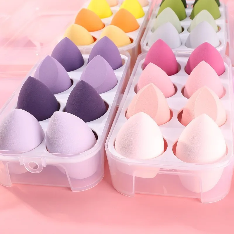 Latex Free Hydrophilic Face Beauty Makeup Blender Sponge Case Cute Makeup Sponge Blenders Set
Latex Free Hydrophilic Face Beauty Makeup Blender Sponge Case Cute Makeup Sponge Blenders Set