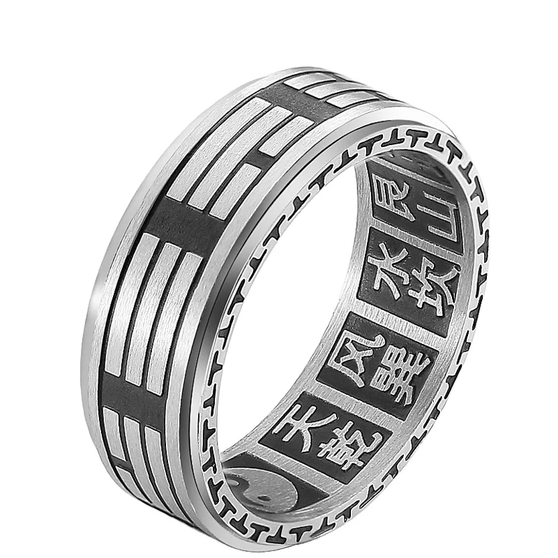 Hot selling chinese character o rings silver men male metal rings titanium silver 316l stainless steel jewelry for women rings
Hot selling chinese character o rings silver men male metal rings titanium silver 316l stainless steel jewelry for women rings