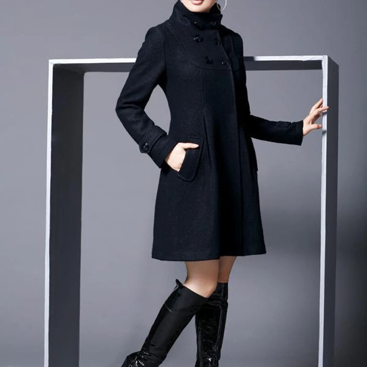 Elegant Coat for Women Pockets Casual Hooded Wool Coat and Jacket Solid Autumn Winter Women Clothes 2018 Plus Size 3XL 4XL, 4 colors
Elegant Coat for Women Pockets Casual Hooded Wool Coat and Jacket Solid Autumn Winter Women Clothes 2018 Plus Size 3XL 4XL, 4 colors