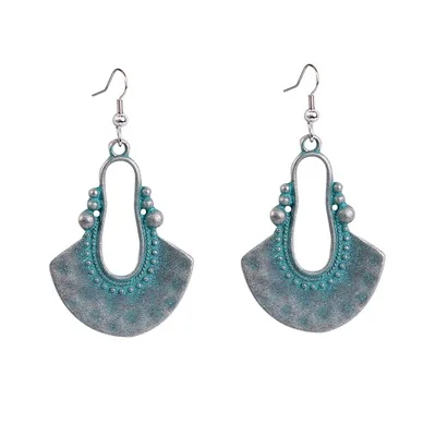 Explosive Bohemian Turquoise Hoop Earrings Hot Sale Ethnic Style Retro Earring set of 9 Vintage Folk Custom
Explosive Bohemian Turquoise Hoop Earrings Hot Sale Ethnic Style Retro Earring set of 9 Vintage Folk Custom