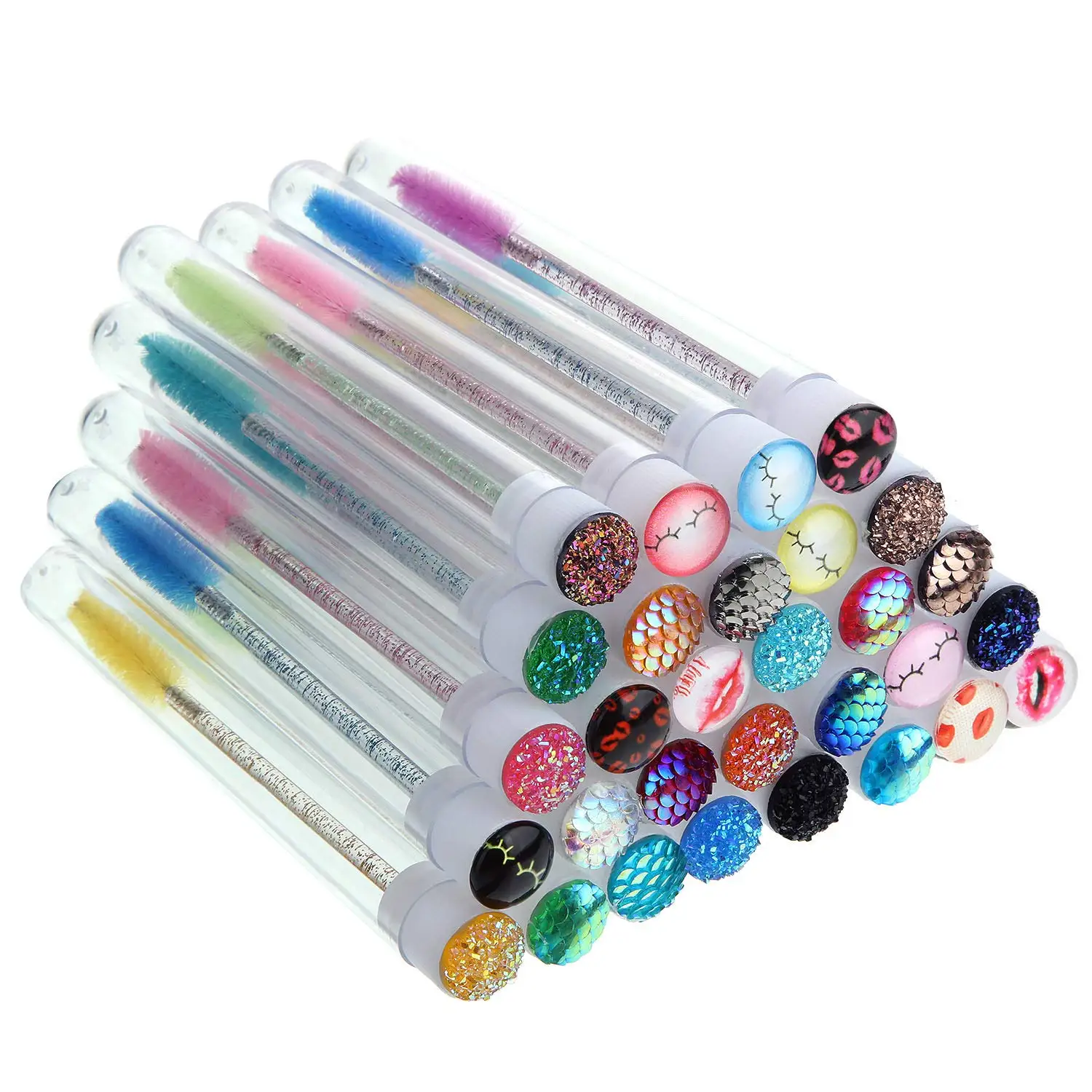 Crystal eyelash brush eyebrow applicator makeup tool reusable diamond eyelash tube, suitable for ladies and girls, Red,pink,yellow,blue
Crystal eyelash brush eyebrow applicator makeup tool reusable diamond eyelash tube, suitable for ladies and girls, Red,pink,yellow,blue