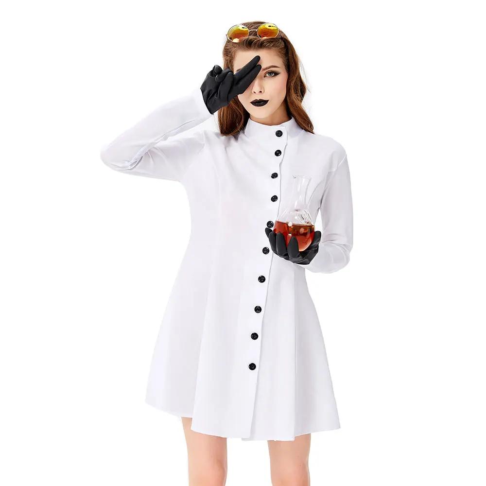 Hot Sale Wholesale Cheap New Design Halloween Women White Adult Professional Doctors And Nurses Dress Up Role Play, Picture color
Hot Sale Wholesale Cheap New Design Halloween Women White Adult Professional Doctors And Nurses Dress Up Role Play, Picture color