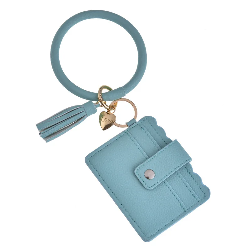 Fashionable Heart and Custom Logo Engrave Charm Bracelet For Lady Luxury PU Leather Bangle Bracelet Wallet and Keychain Bracelet
Fashionable Heart and Custom Logo Engrave Charm Bracelet For Lady Luxury PU Leather Bangle Bracelet Wallet and Keychain Bracelet