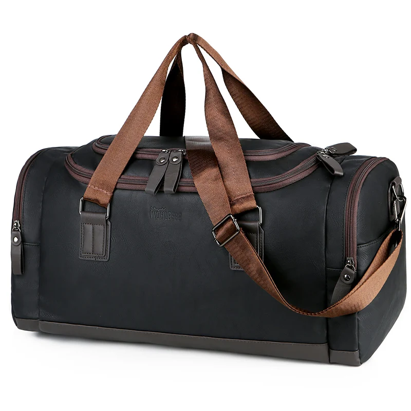 Stocked in USA warehouse wholesale fitness duffle bag men women fashion large pu leather sport travel bags waterproof, Brown,black,blue
Stocked in USA warehouse wholesale fitness duffle bag men women fashion large pu leather sport travel bags waterproof, Brown,black,blue