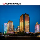 facade lighting decoration products IP68 led dot light rgbw 40mm rgb lights