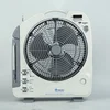 12 inch rechargeable solar box fan with LED light