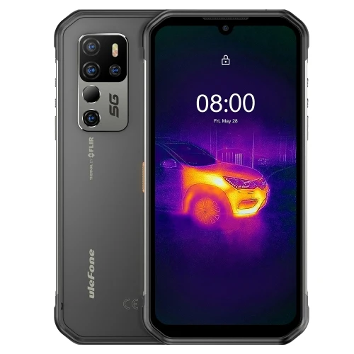 New Design Waterproof Phone for Ulefone Armor 11T 5G Rugged Phone 8GB+256GB 6.1 inch Android 11 Global Version, Black
New Design Waterproof Phone for Ulefone Armor 11T 5G Rugged Phone 8GB+256GB 6.1 inch Android 11 Global Version, Black
