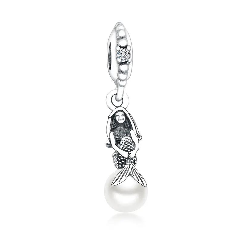 2020 Winter Collection Wholesale Mermaid Pendant 925 Sterling Silver Mermaid Ariel White Pearl Beads Charms
2020 Winter Collection Wholesale Mermaid Pendant 925 Sterling Silver Mermaid Ariel White Pearl Beads Charms