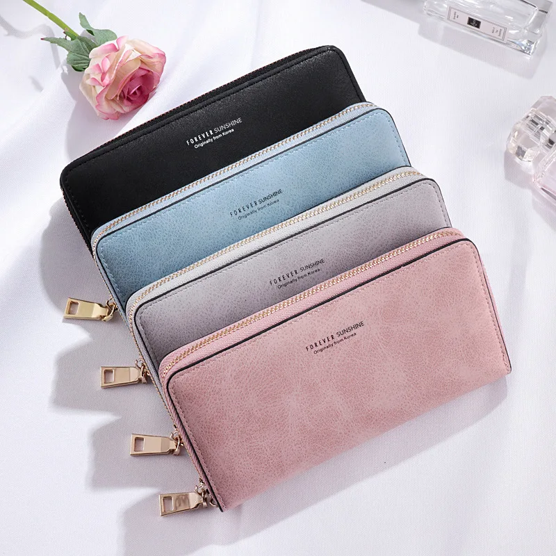 Multi-functions long style women purse large capacity ladies smart wallet leather PU card wallet good quality
Multi-functions long style women purse large capacity ladies smart wallet leather PU card wallet good quality