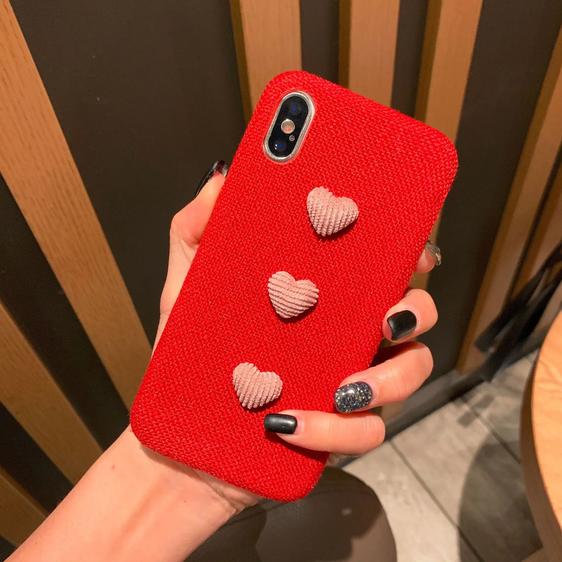Free Shipping 3D Heart Love Phone Case for iPhone 12 11 Pro XS MAX XR 8 7 Plus Cloth Shockproof Protection Cell Phone Back Cover
Free Shipping 3D Heart Love Phone Case for iPhone 12 11 Pro XS MAX XR 8 7 Plus Cloth Shockproof Protection Cell Phone Back Cover
