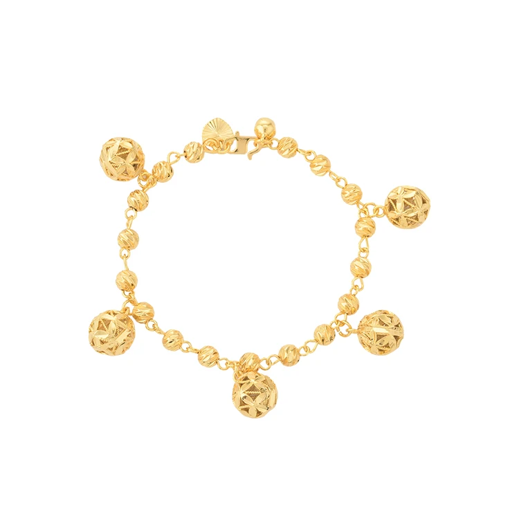 JXX JSL-243 Wholesale Woman Bracelet Brass 024K Gold Plated Beaded Charm Bracelets Jewelry, 24k gold color plated
JXX JSL-243 Wholesale Woman Bracelet Brass 024K Gold Plated Beaded Charm Bracelets Jewelry, 24k gold color plated