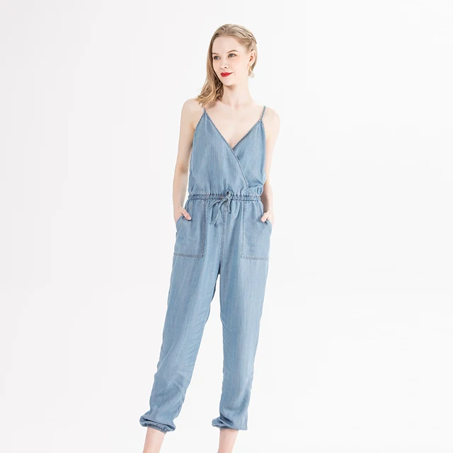2021 Womens Summer Denim Blue Long Pants Trendy Tencel Sexy Ladies Clothing Rompers Jumpsuits
2021 Womens Summer Denim Blue Long Pants Trendy Tencel Sexy Ladies Clothing Rompers Jumpsuits