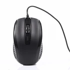 Reliable Corded Optical Sensor Design 1600 DPI USB Wired Optical Classic Small Size Office Wired USB Computer Mouse