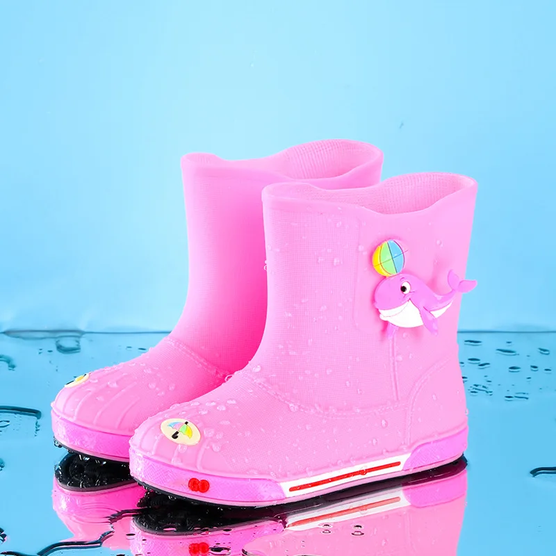 Wholesale Waterproof PVC Rainshoes Cute Cartoon Rubber Rain Boots Kids Rain Boots, Blue/light blue/pink 
Wholesale Waterproof PVC Rainshoes Cute Cartoon Rubber Rain Boots Kids Rain Boots, Blue/light blue/pink