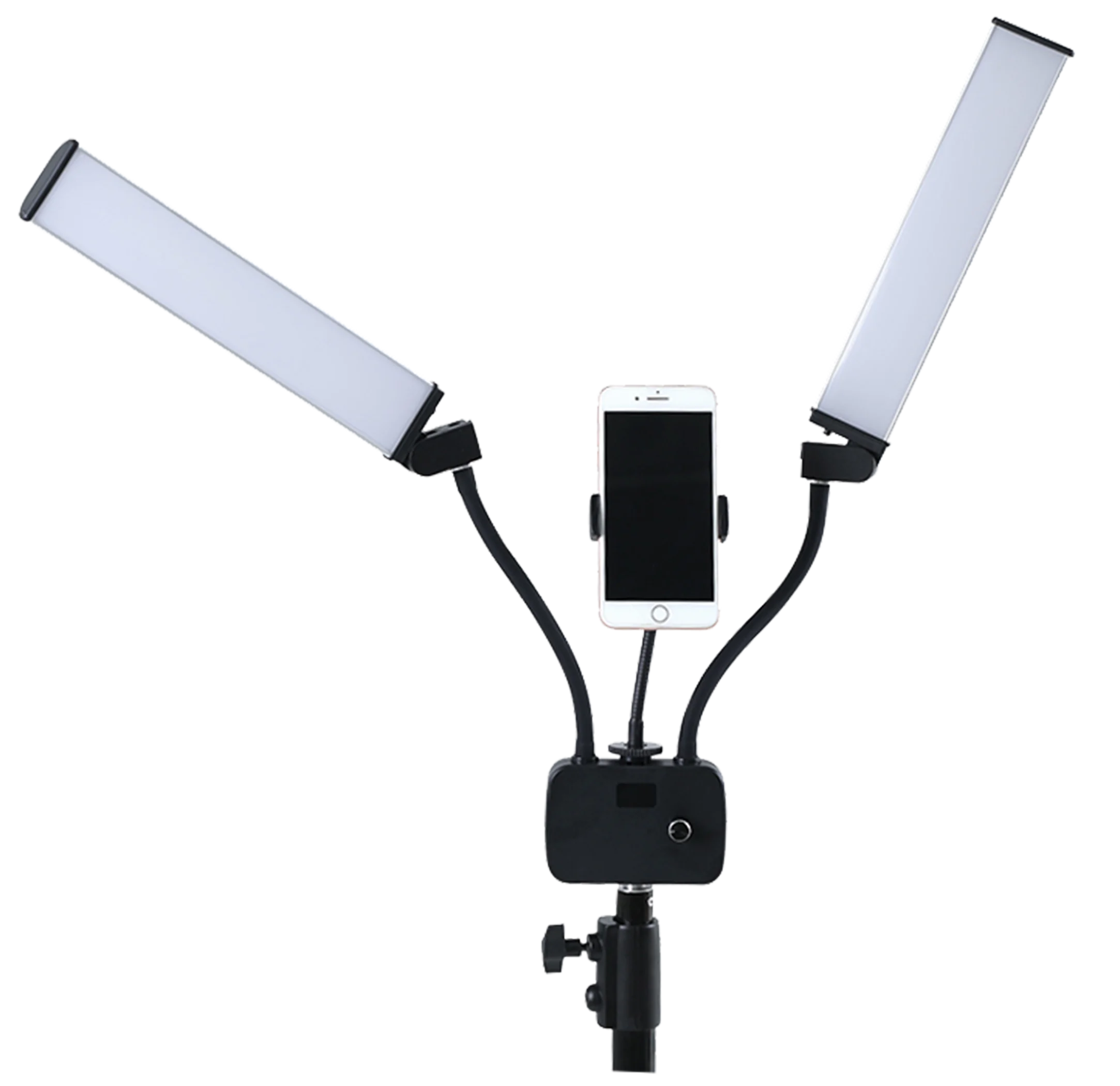 Photographic Lighting Double-arm Video Fill Light Two Tube LED Makeup Phone Camera Lamp with Tripod Multimedia Extreme
Photographic Lighting Double-arm Video Fill Light Two Tube LED Makeup Phone Camera Lamp with Tripod Multimedia Extreme