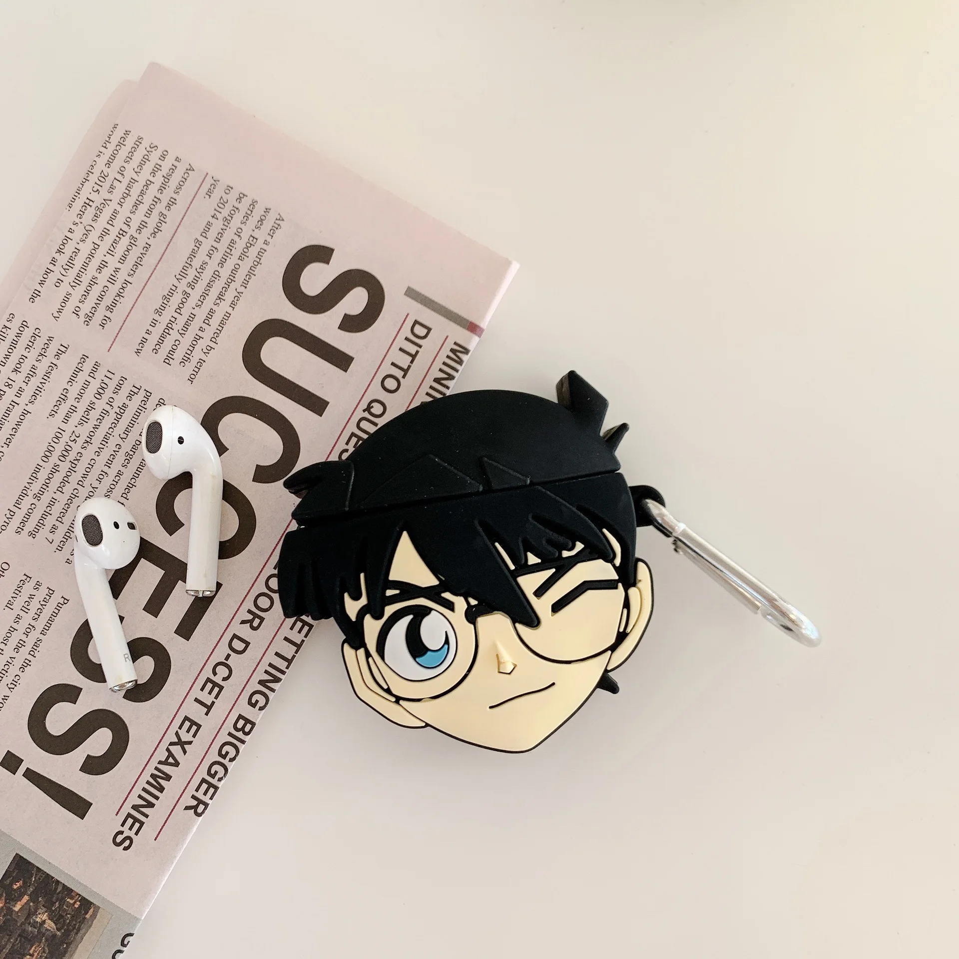 Japanese Cute Cartoon 3D Kudou Shinichi Conan For AirPod Cover For Apple Airpods 1 2 Case
Japanese Cute Cartoon 3D Kudou Shinichi Conan For AirPod Cover For Apple Airpods 1 2 Case