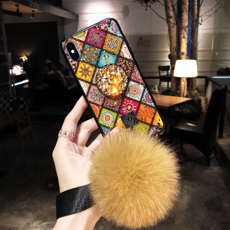 For iPhone 12 11 XS MAX X 7 Plus Fashion Soft TPU Phone Case with Fur Ball Wrist Strap
For iPhone 12 11 XS MAX X 7 Plus Fashion Soft TPU Phone Case with Fur Ball Wrist Strap