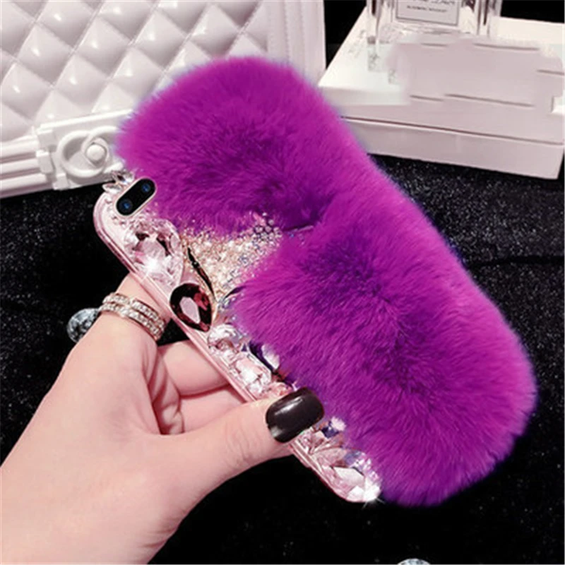 Winter Cute Bling Diamond Perfume Bottle Phone Case For iPhone 11 12 Pro Max 7 8 Plus Warm Fluffy Fur Cover
Winter Cute Bling Diamond Perfume Bottle Phone Case For iPhone 11 12 Pro Max 7 8 Plus Warm Fluffy Fur Cover