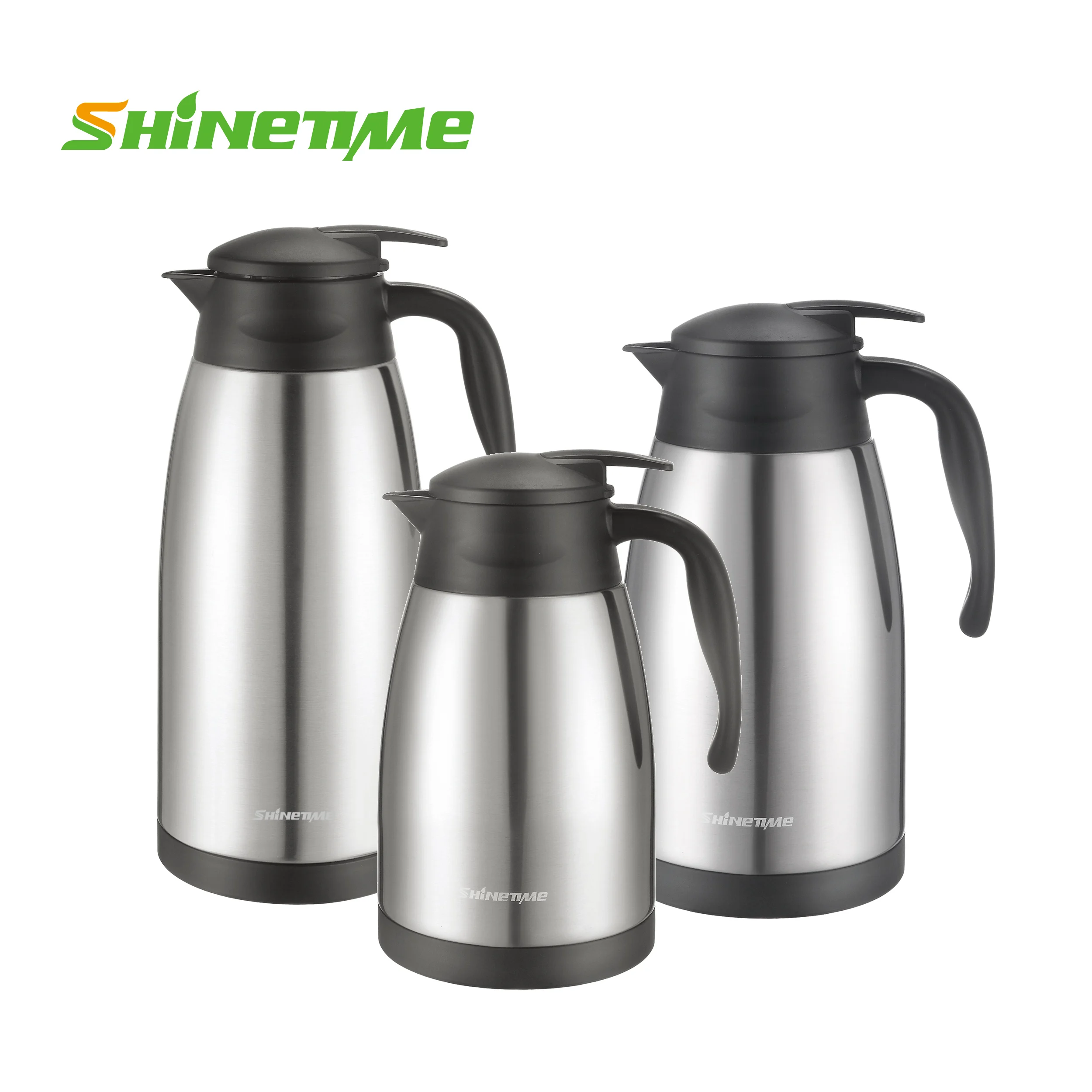 ShineTime High Quality Vacuum Water Pot New Shaped Thermal Stainless Steel Water Pot Insulated Kettle, Customized color
ShineTime High Quality Vacuum Water Pot New Shaped Thermal Stainless Steel Water Pot Insulated Kettle, Customized color