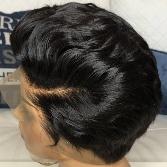 Super Cool Factory Sales Lace Front Wig No Tangle Grade 10a 100% human Hair Lace Wigs short Human Hair wigs for Black Women
Super Cool Factory Sales Lace Front Wig No Tangle Grade 10a 100% human Hair Lace Wigs short Human Hair wigs for Black Women