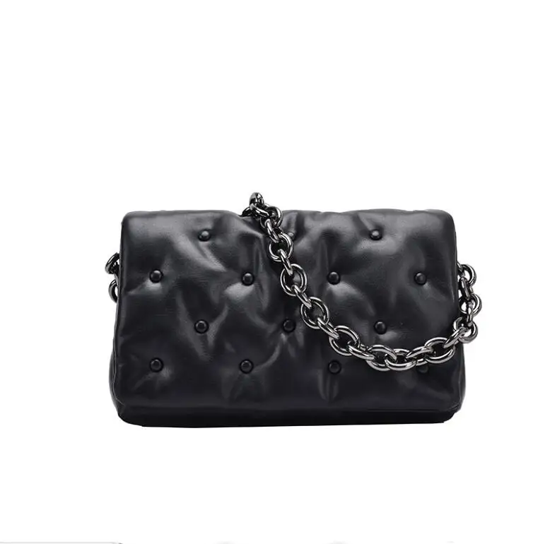 2021 new stylish solid color tote bag Mushroom nail fabric shoulder cross-body bag The designer's new chain handbags for ladies, 2 colors
2021 new stylish solid color tote bag Mushroom nail fabric shoulder cross-body bag The designer's new chain handbags for ladies, 2 colors