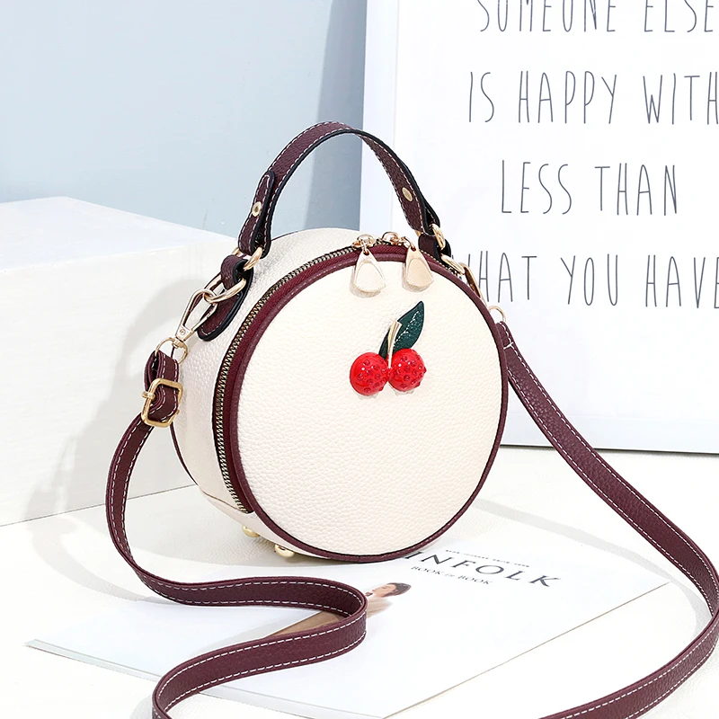 New small round bag exquisite lychee decorative women bags fashion cross body bag versatile one-shoulder handbags custom
New small round bag exquisite lychee decorative women bags fashion cross body bag versatile one-shoulder handbags custom
