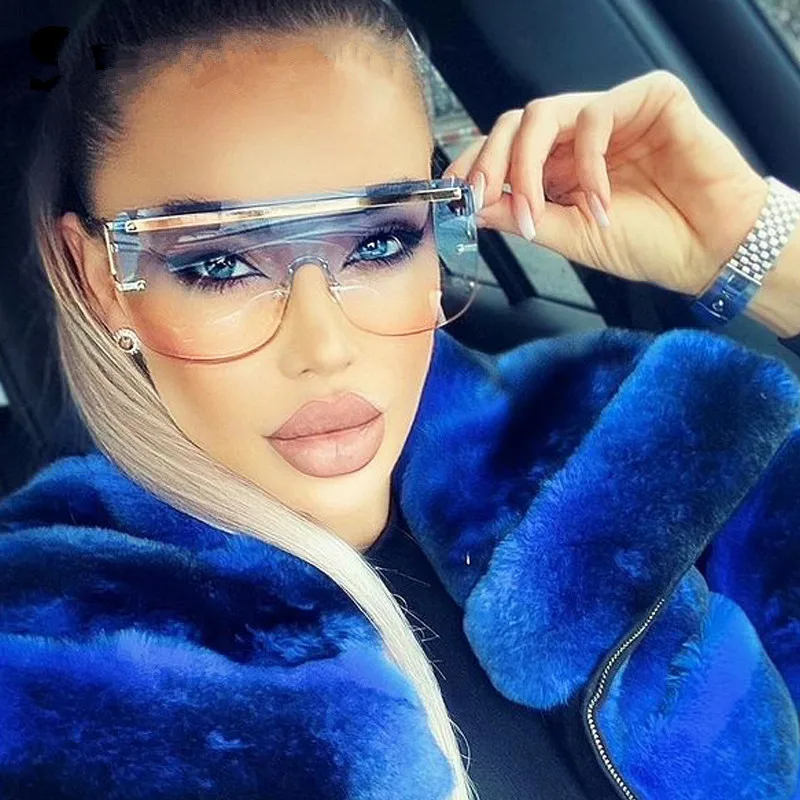 2022 Luxury Rimless Alloy Sunglasses Women UV400 Gradient Shades Glasses One Piece Lens Oversized Sunglasses
2022 Luxury Rimless Alloy Sunglasses Women UV400 Gradient Shades Glasses One Piece Lens Oversized Sunglasses