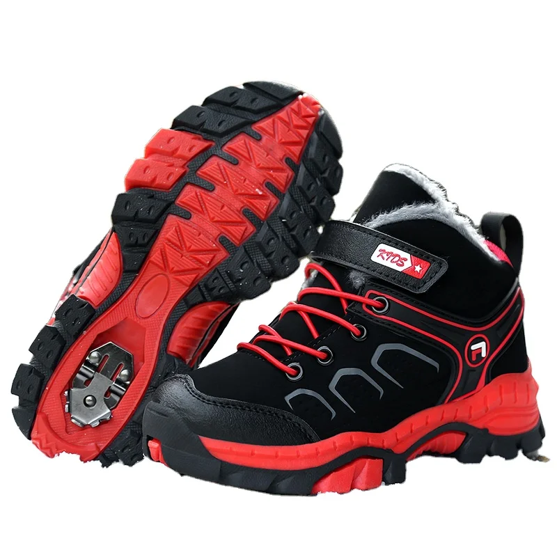 Hiking Shoes Non-slip Claw Boys Winter Basket Sneakers Warm Plus Fur Boots Teenagers Sport Shoe Girls size
Hiking Shoes Non-slip Claw Boys Winter Basket Sneakers Warm Plus Fur Boots Teenagers Sport Shoe Girls size