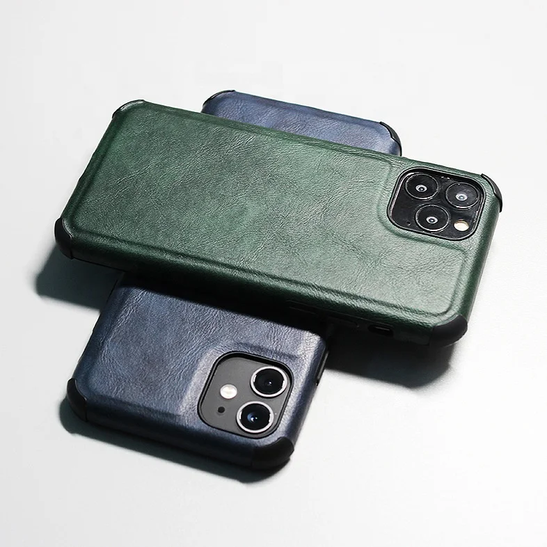2021 new high-end retro leather pattern airbag anti-fall tpu+pu leather suitable for iPhone11 12mini ProMax mobile phone case, 5 colors
2021 new high-end retro leather pattern airbag anti-fall tpu+pu leather suitable for iPhone11 12mini ProMax mobile phone case, 5 colors