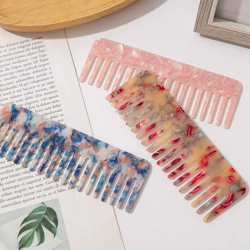 Bohemian Flower Print Acrylic Hair Styling Tools Comb Antistatic Multicolor Acetate Resin Tortoise Hair Combs For Mother's Day, Picture
Bohemian Flower Print Acrylic Hair Styling Tools Comb Antistatic Multicolor Acetate Resin Tortoise Hair Combs For Mother's Day, Picture