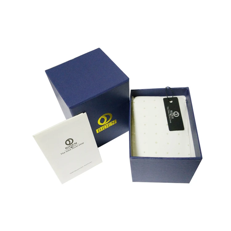 For Biden Brand Blue Watch Box 001 Delicate Exquisite Paper Material Gift Watch Jewelry Storage Organizer Watch Accessory
For Biden Brand Blue Watch Box 001 Delicate Exquisite Paper Material Gift Watch Jewelry Storage Organizer Watch Accessory