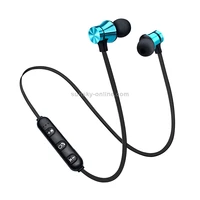 

Wholesale and Dropshipping XT11 Magnetic In-Ear Wireless Bluetooth V4.2 Earphones for iPad and smartphones(Blue)