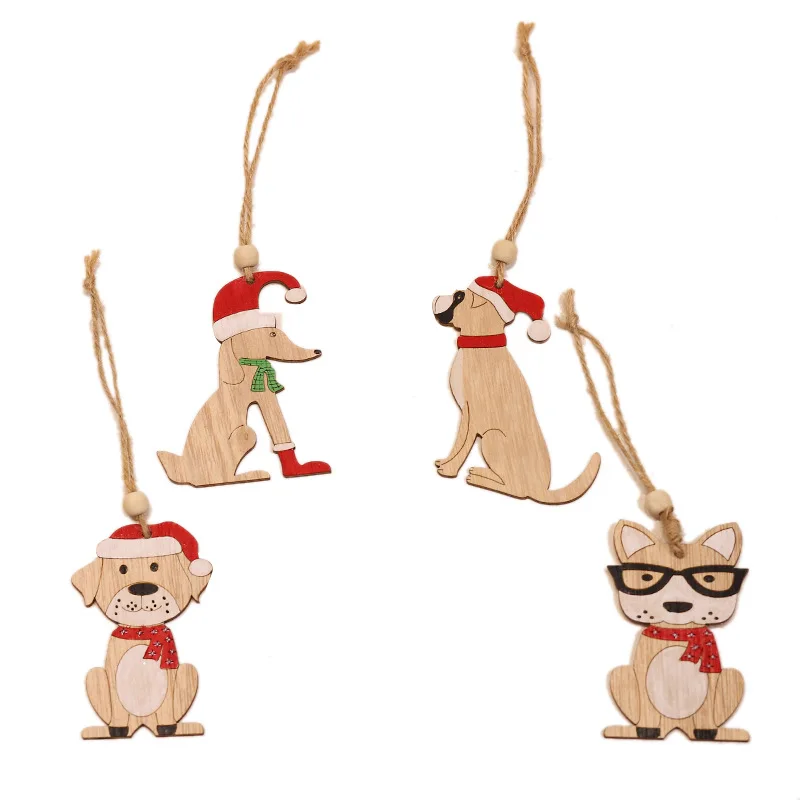 2023 Factory Wholesale Home Decoration Dog Christmas Hanging Wooden Xmas Tree Pendants
2023 Factory Wholesale Home Decoration Dog Christmas Hanging Wooden Xmas Tree Pendants