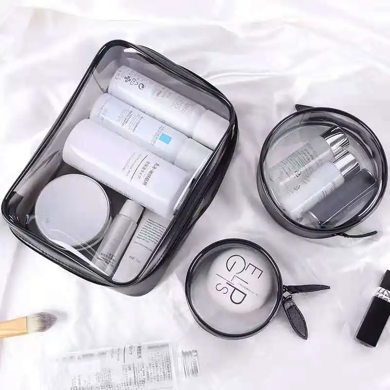 Custom logo transparent waterproof cosmetic bag with logo tool beauty makeup mini toiletry bag, Black,white,gray
Custom logo transparent waterproof cosmetic bag with logo tool beauty makeup mini toiletry bag, Black,white,gray