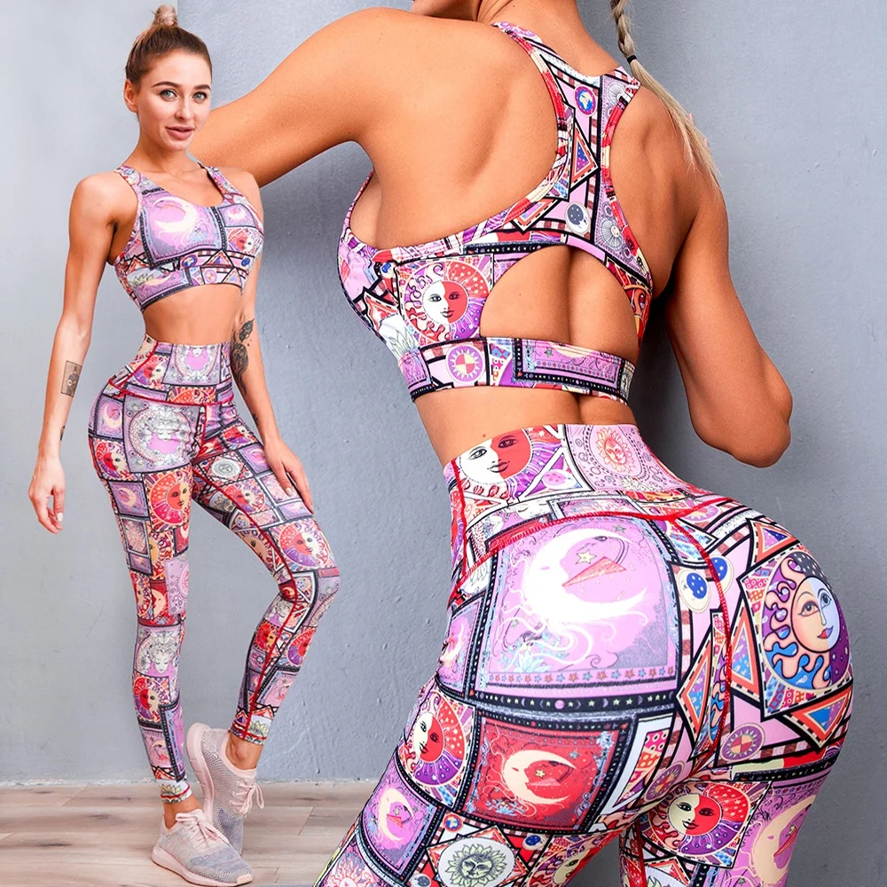 2021 Custom Floarl Print Workout Tank Top Bras and Leggings Scrunch Booty High Waist Fitness Sets Women Sexy Yoga Clothing
2021 Custom Floarl Print Workout Tank Top Bras and Leggings Scrunch Booty High Waist Fitness Sets Women Sexy Yoga Clothing