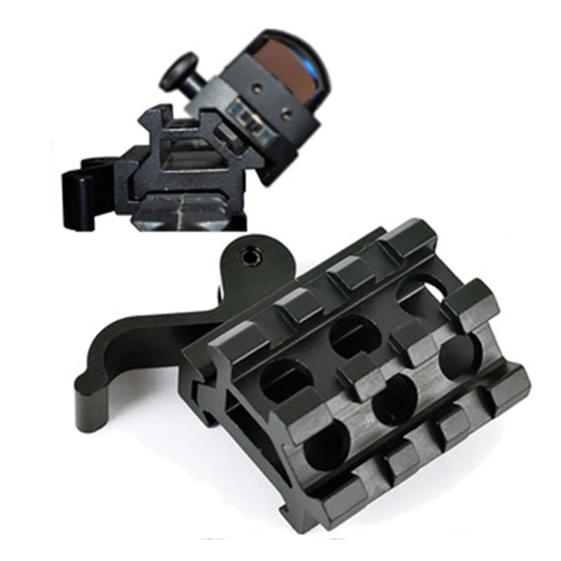 Fyzlcion QD Riser Mount Adapter Double 3-Slots 45 Degree Offset Extension Base Hunting, Black
Fyzlcion QD Riser Mount Adapter Double 3-Slots 45 Degree Offset Extension Base Hunting, Black