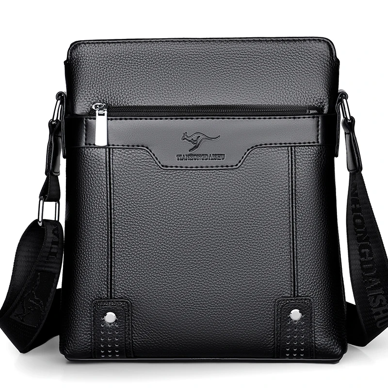2022 men's genuine leather shoulder bag, Messenger Bag, business leisure officeg, Black
2022 men's genuine leather shoulder bag, Messenger Bag, business leisure officeg, Black