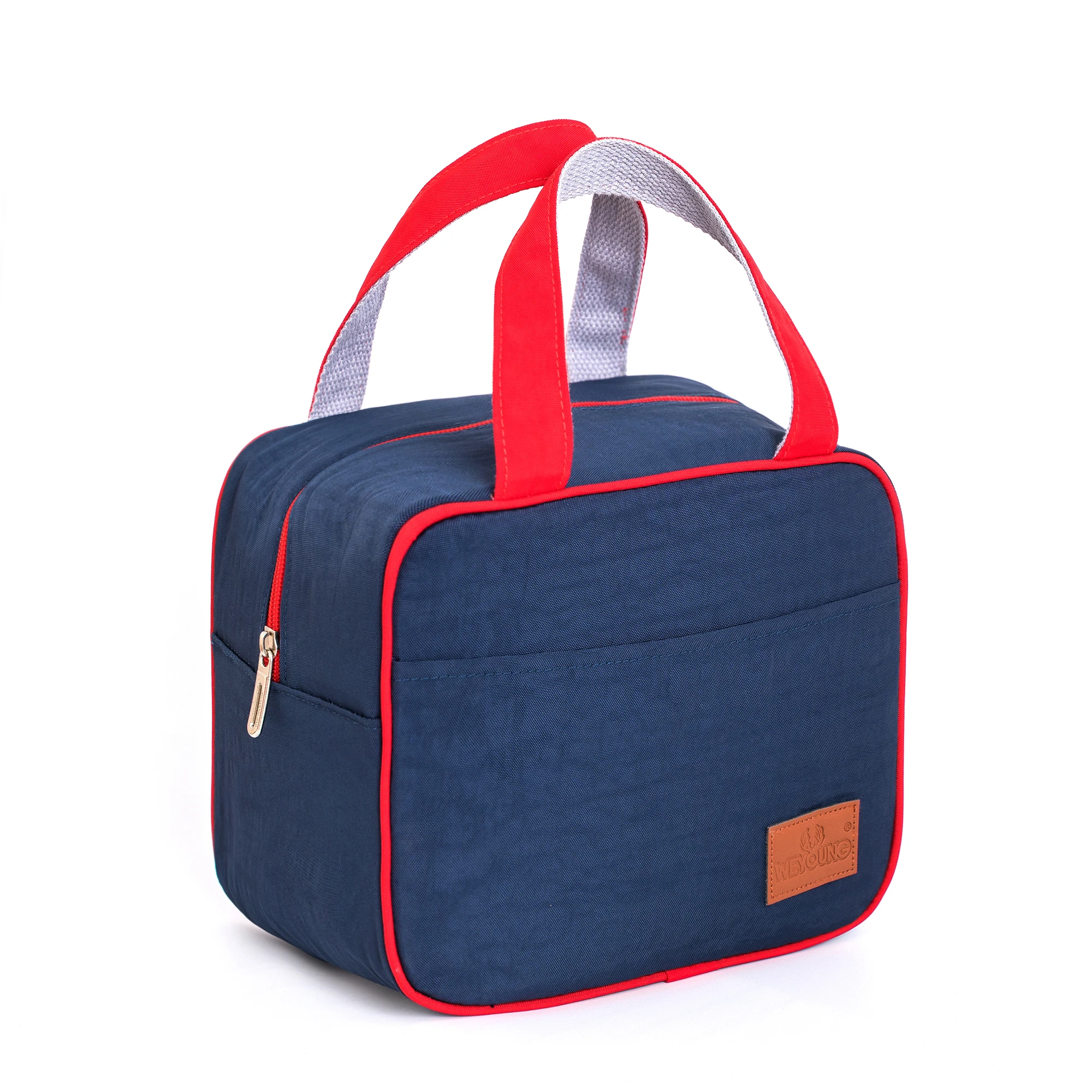 Factory Direct Sales Wholesale Reusable Portable Food Insulated Thermal Bag Women Tote Lunch Box Bag for Student Office picnic, Gray/blue/pink
Factory Direct Sales Wholesale Reusable Portable Food Insulated Thermal Bag Women Tote Lunch Box Bag for Student Office picnic, Gray/blue/pink