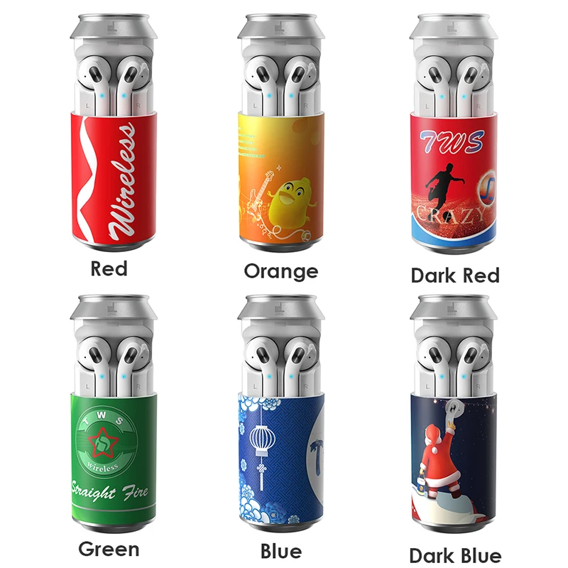 Promotional gift H35T Cola Can TWS Wireless Headphones Stereo Earphone BT5.0 Touch Control Music earphone
Promotional gift H35T Cola Can TWS Wireless Headphones Stereo Earphone BT5.0 Touch Control Music earphone