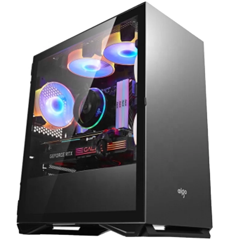 

Wholesale cheap desktop Core i7 16GB Ram SSD HDD GTX 1060 6GB Graphics card atx case privacy screen latest gaming computer pc