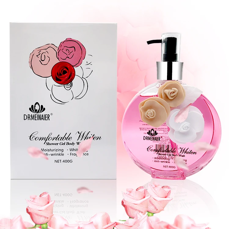 Romantic Perfume Skin Whitening Body Wash Gentle Cleansing Soothing Flower Shower Gel
Romantic Perfume Skin Whitening Body Wash Gentle Cleansing Soothing Flower Shower Gel