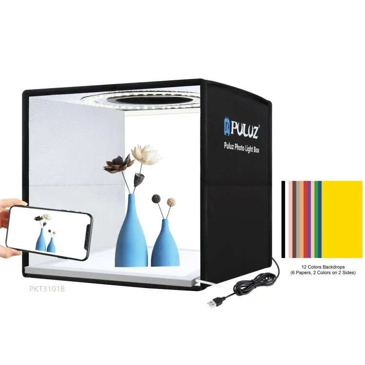 Portable foldable LED mini photo studio light box Photography Studio for mobile or camera with 25cm
Portable foldable LED mini photo studio light box Photography Studio for mobile or camera with 25cm