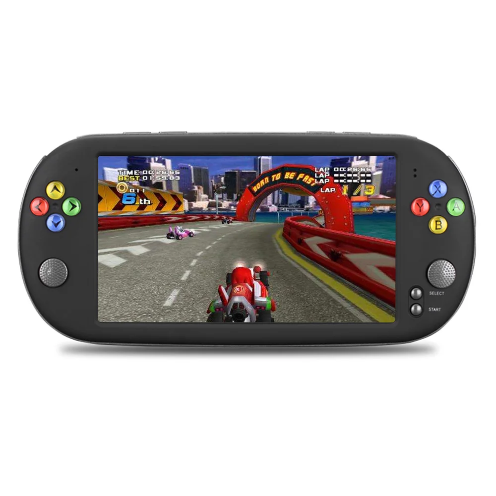 2020 New Arrival X16 Handheld Retro Video Game Console Built In 16GB 7 Inch Screen Game Player
2020 New Arrival X16 Handheld Retro Video Game Console Built In 16GB 7 Inch Screen Game Player