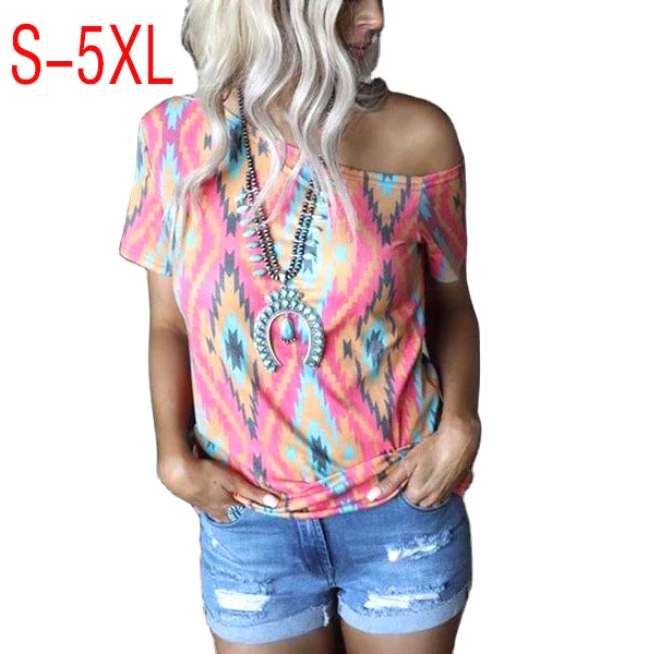 Hot Sale Fashionable 100%Polyester Soft Anti-Fade short-sleeved Off-The-Shoulder 3D Floral printing Women ladies tshirts
Hot Sale Fashionable 100%Polyester Soft Anti-Fade short-sleeved Off-The-Shoulder 3D Floral printing Women ladies tshirts
