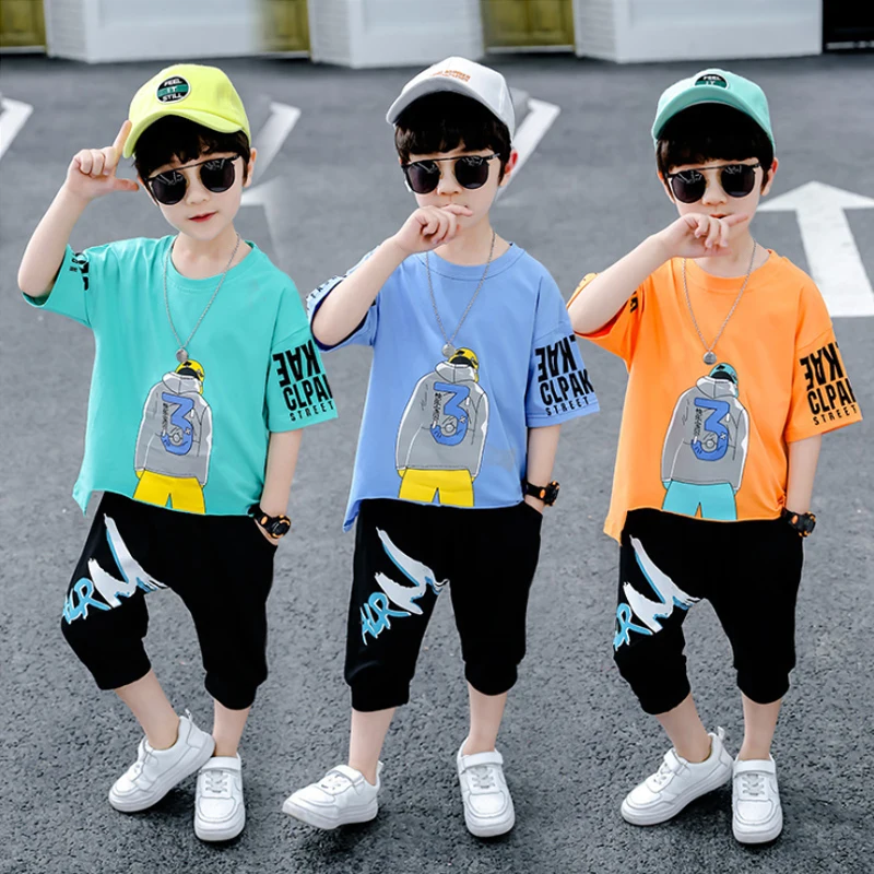 CCYH wholesale kids clothing sets custom printed t-shirts boys 2 pcs set little boys clothing shorts suit
CCYH wholesale kids clothing sets custom printed t-shirts boys 2 pcs set little boys clothing shorts suit