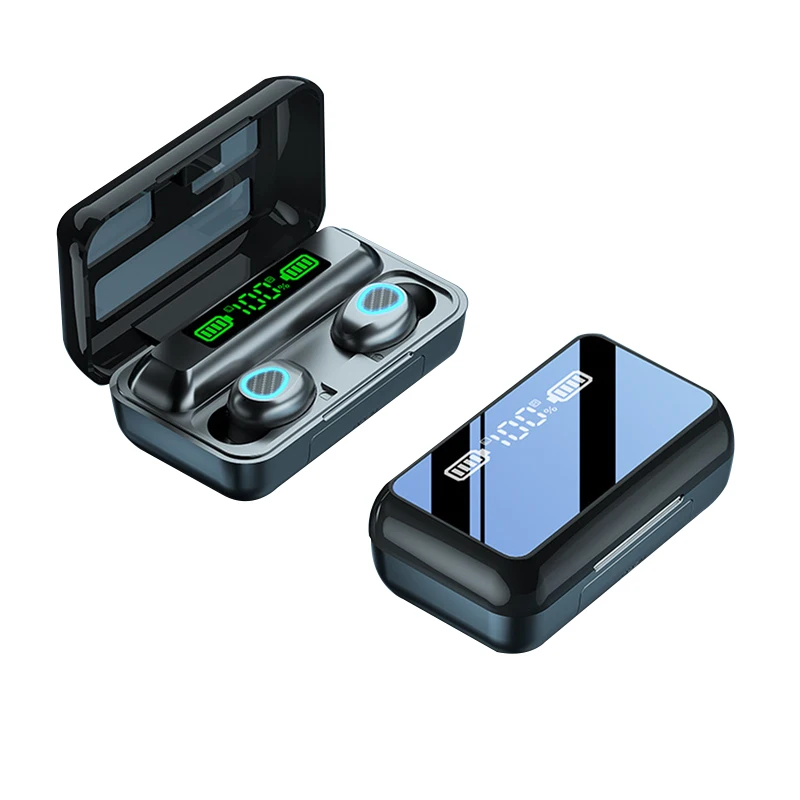 R15 Mirror TWS Flashlight Mirror Earphone 2000Mah Power Bank IPX-7 Waterproof Headphone with LED Display
R15 Mirror TWS Flashlight Mirror Earphone 2000Mah Power Bank IPX-7 Waterproof Headphone with LED Display
