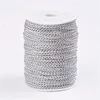 3.5x6mm Silver Twisted Oxidated Aluminum Curb Chains Wholesale
