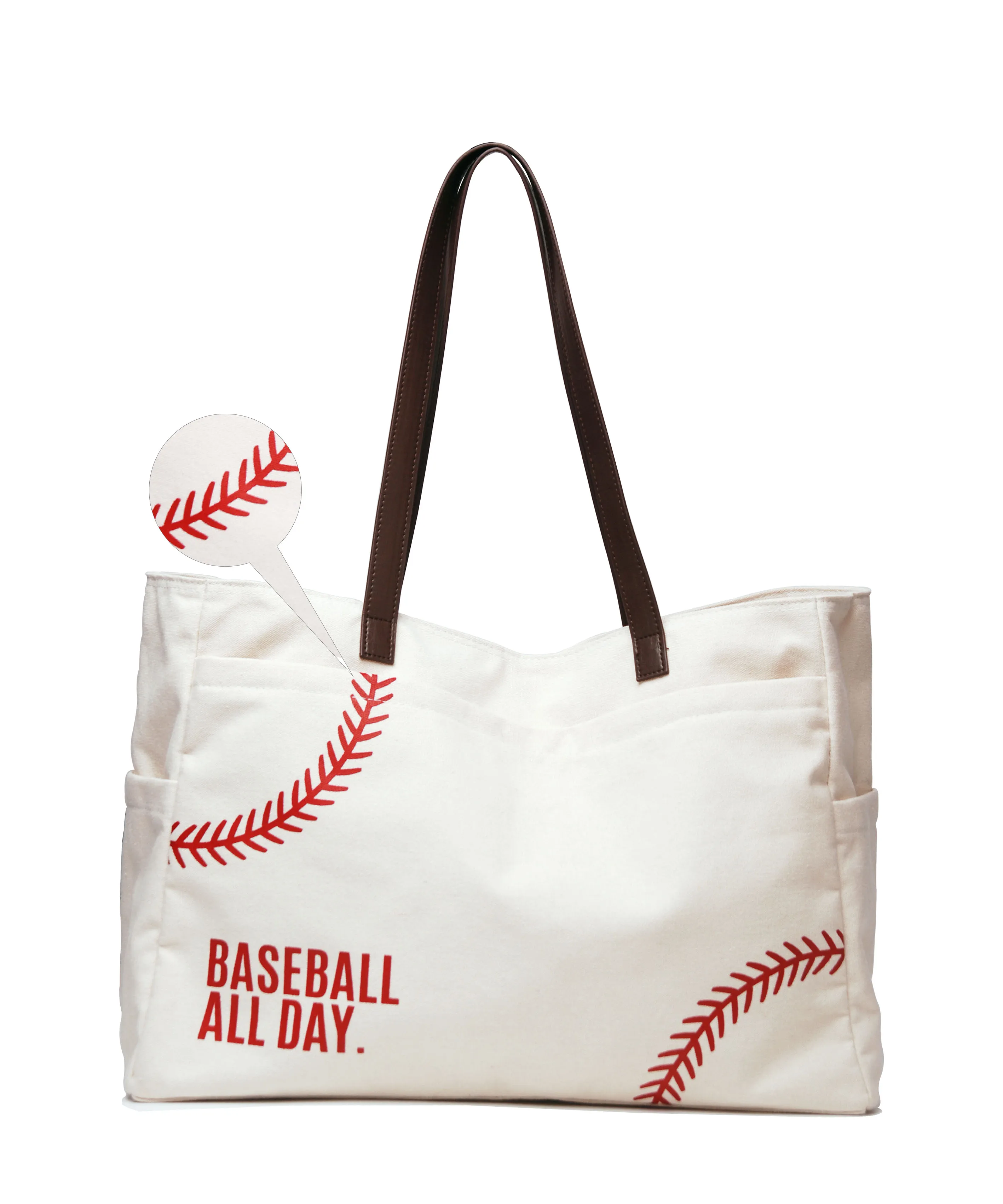 EmbroideryMonogram Softball Baseball Tote Durable Women Large Oversize Baseball Bag Tote Canvas Bag with Many Pockets DOM1061477
EmbroideryMonogram Softball Baseball Tote Durable Women Large Oversize Baseball Bag Tote Canvas Bag with Many Pockets DOM1061477