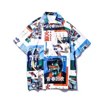 Wholesale Summer Fashion Vintage Chinese Japanese Short Sleeve Loose Casual Beach Hawaiian Blouses Tops Printed Shirts For Men
Wholesale Summer Fashion Vintage Chinese Japanese Short Sleeve Loose Casual Beach Hawaiian Blouses Tops Printed Shirts For Men